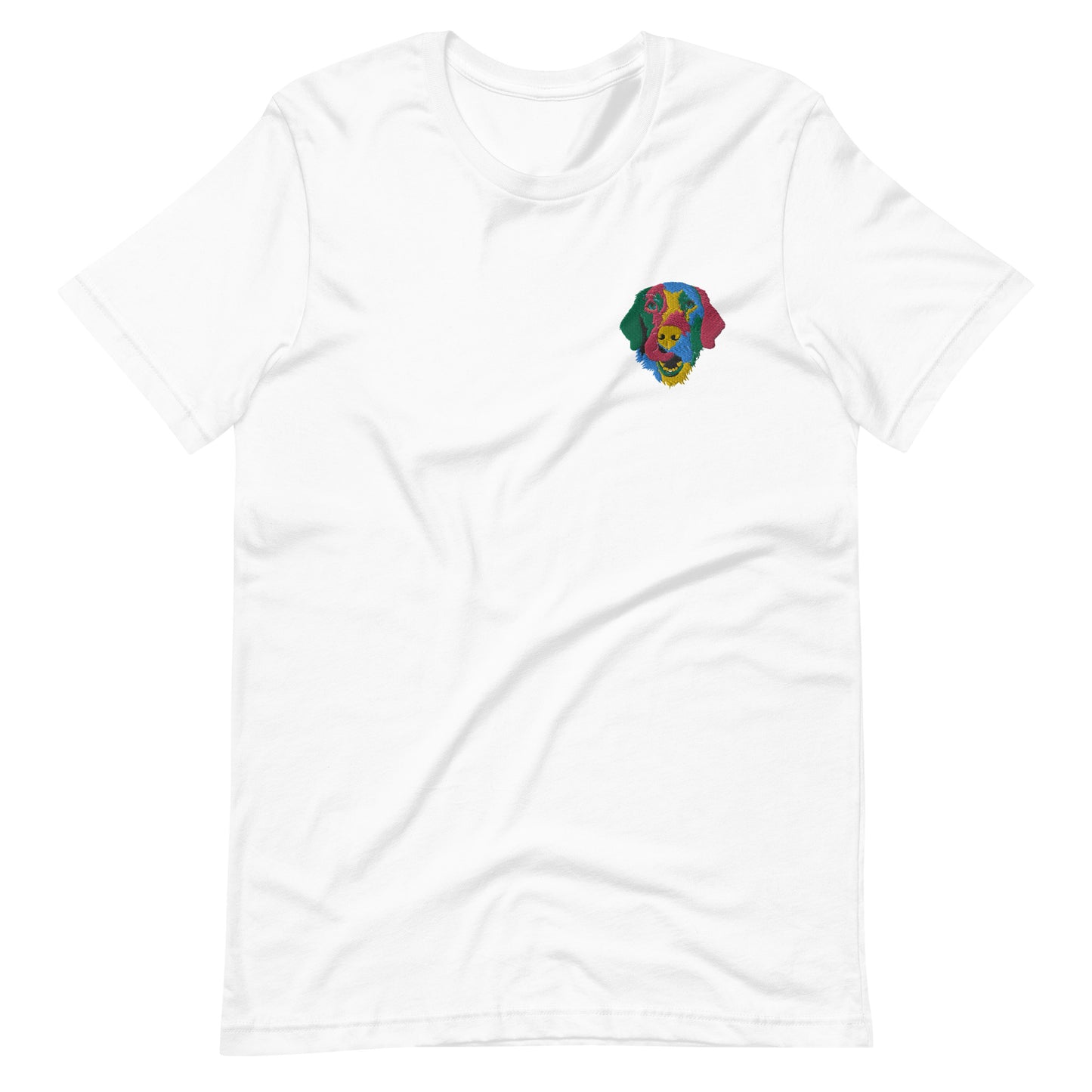 Embroidered Color Silly Lab T-Shirt