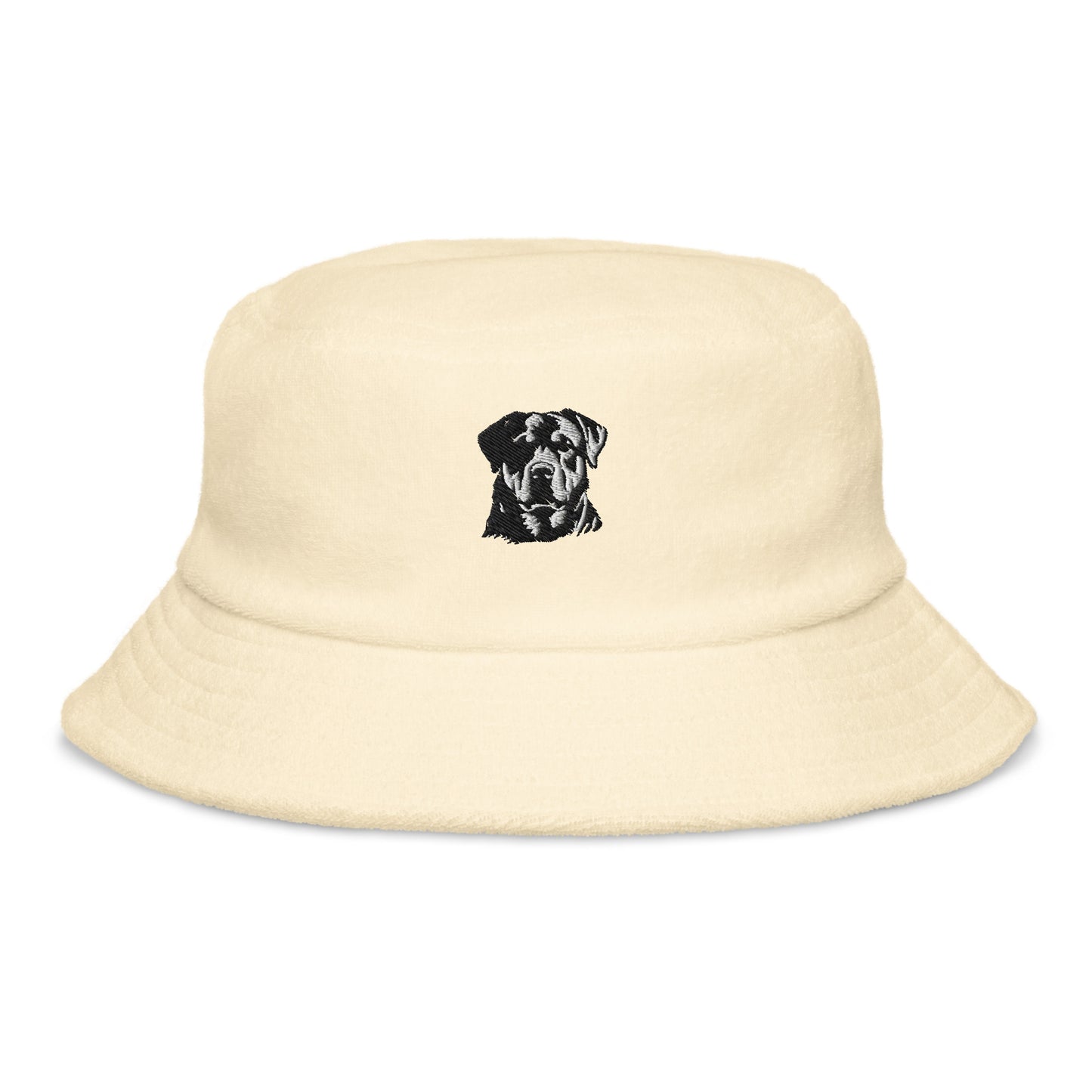 Embroidered Classic Rottie Unstructured Bucket Hat