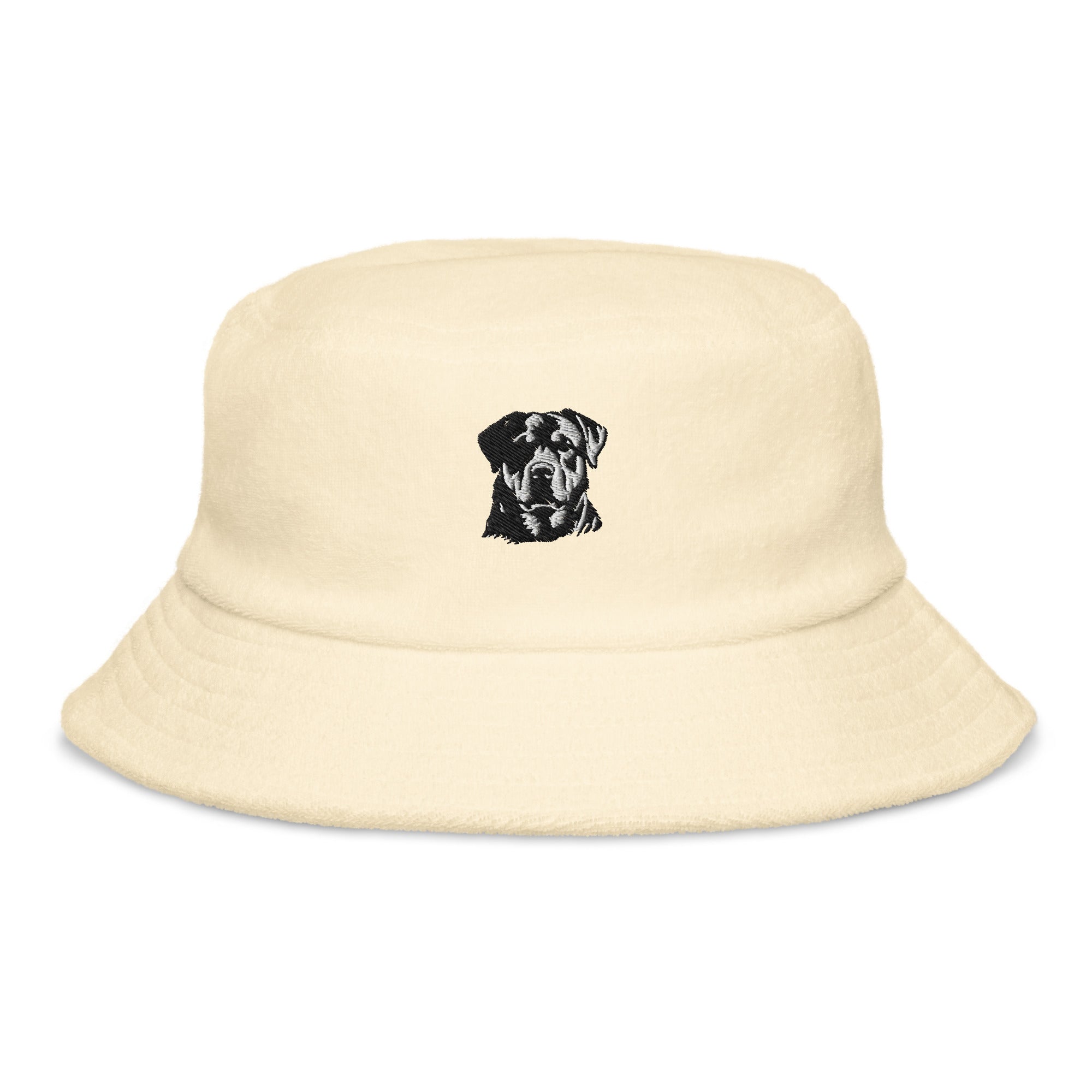 Embroidered Classic Rottie Unstructured Bucket Hat