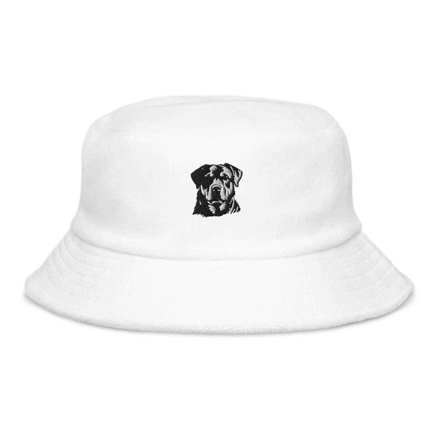 Embroidered Classic Rottie Unstructured Bucket Hat