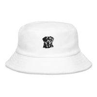 Embroidered Classic Rottie Unstructured Bucket Hat