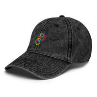 Embroidered Color Silly Lab Vintage Cotton Twill Cap