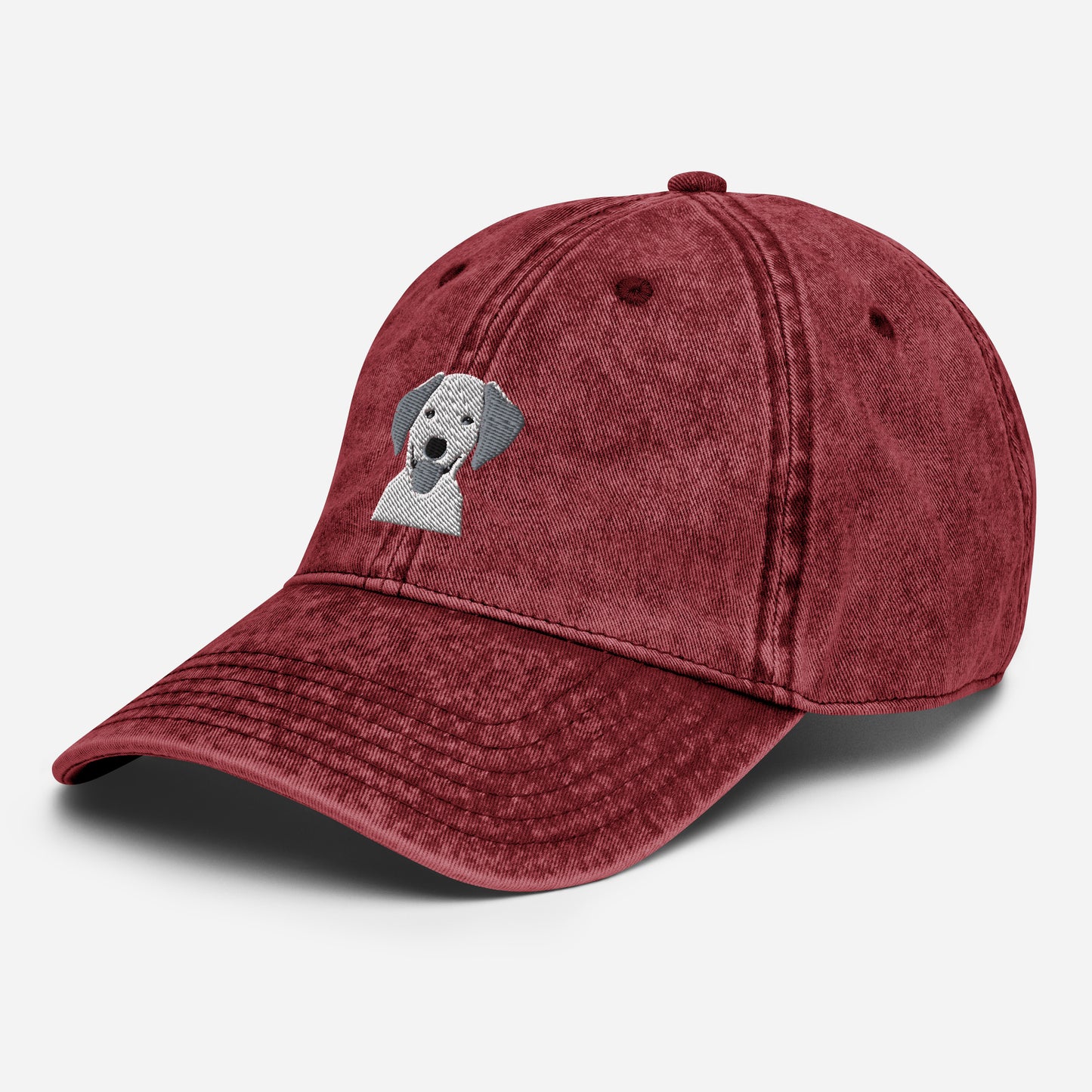 Embroidered Classic Silly Lab Vintage Cotton Twill Cap