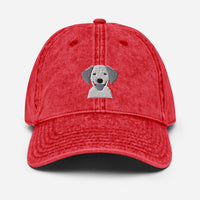 Embroidered Classic Silly Lab Vintage Cotton Twill Cap