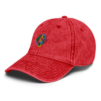 Embroidered Color Silly Lab Vintage Cotton Twill Cap