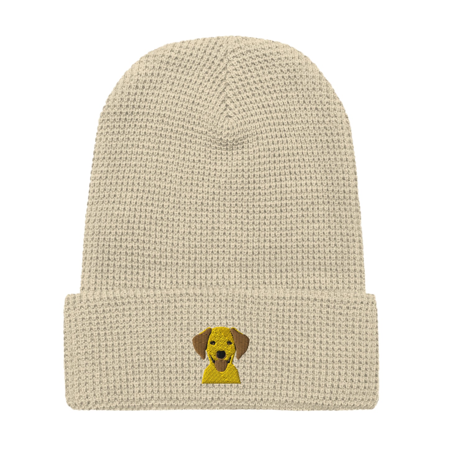 Embroidered Silly Lab Waffle Beanie