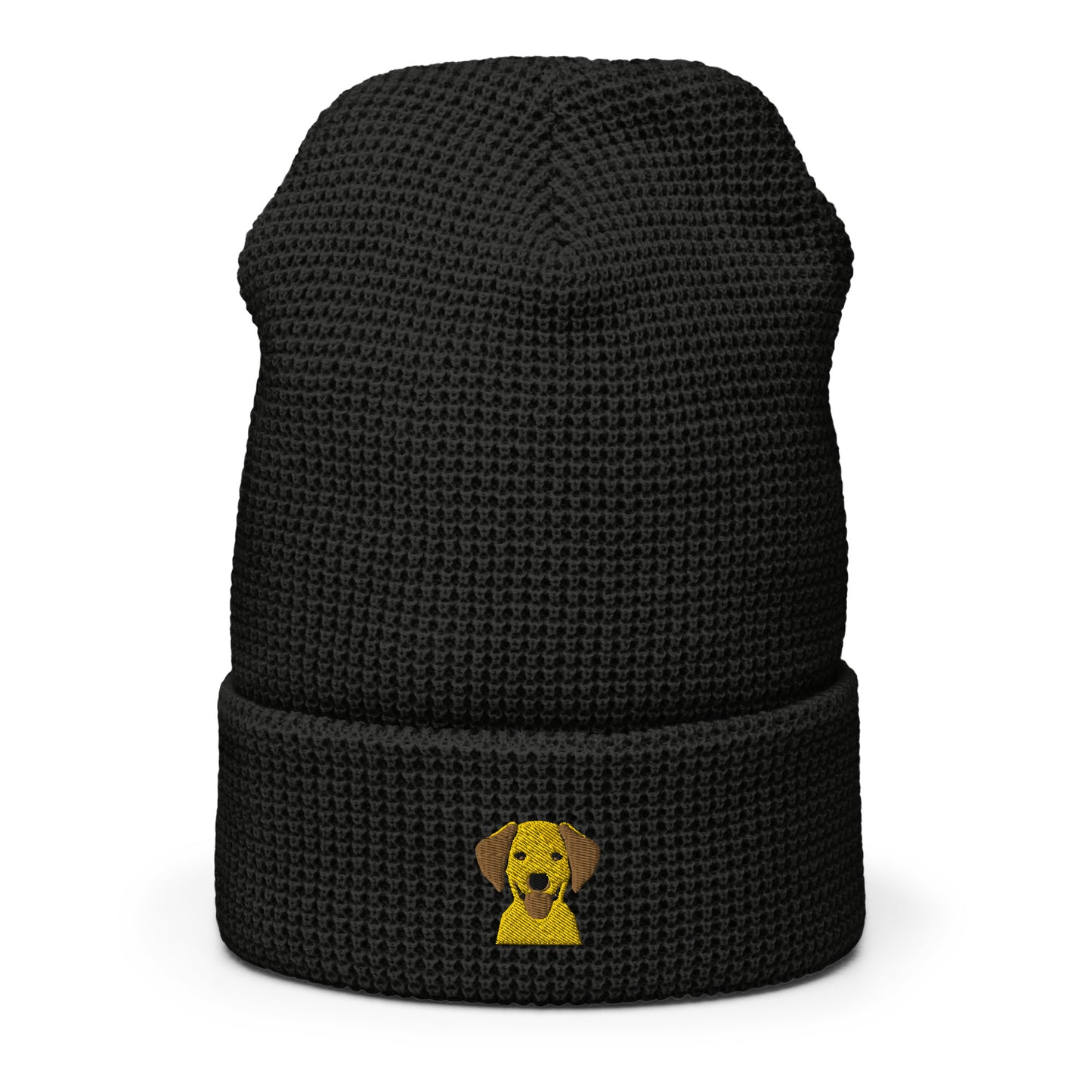 Embroidered Silly Lab Waffle Beanie