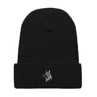 Embroidered Classic Shepherd Girl Waffle Beanie