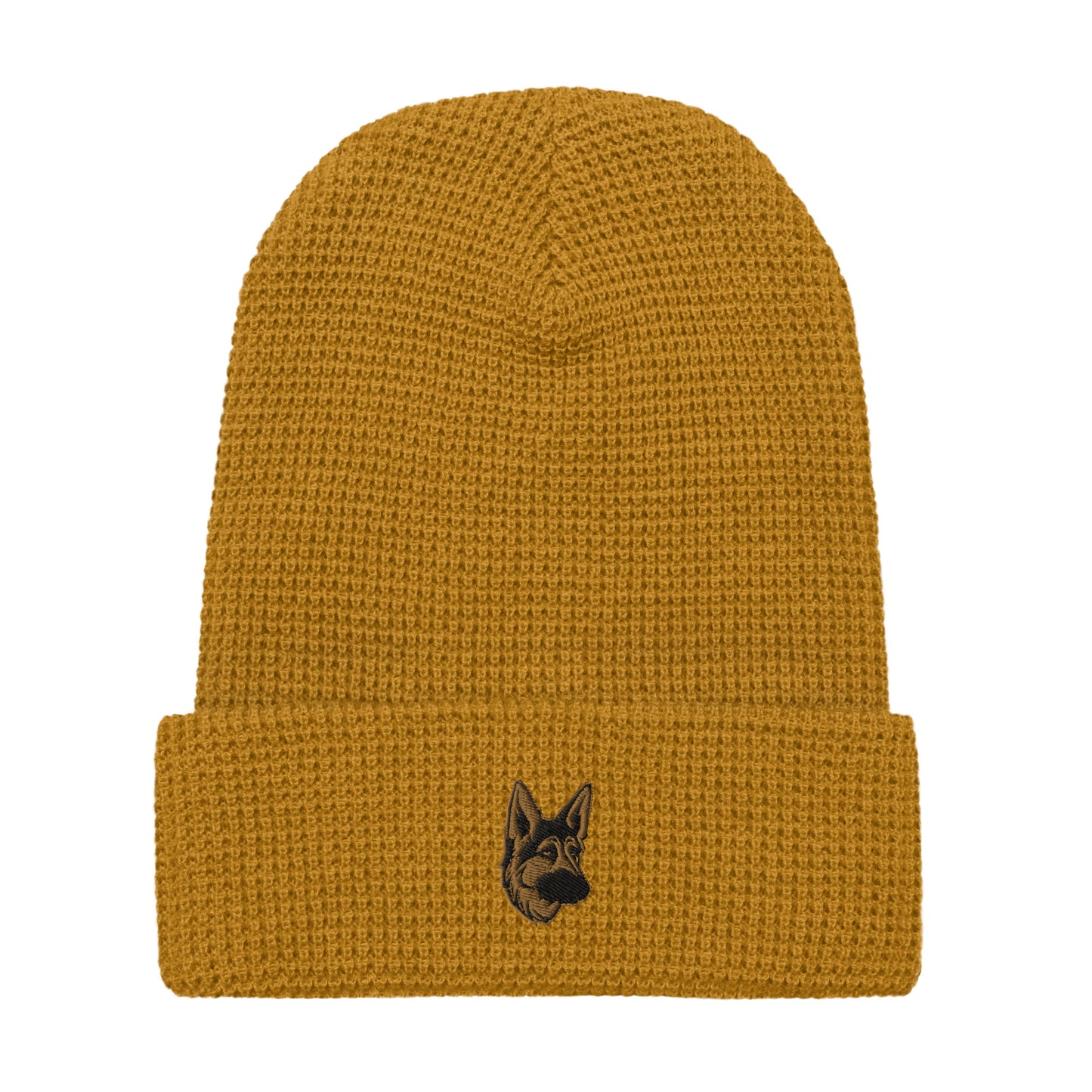 Embroidered Shepherd Girl Waffle Beanie