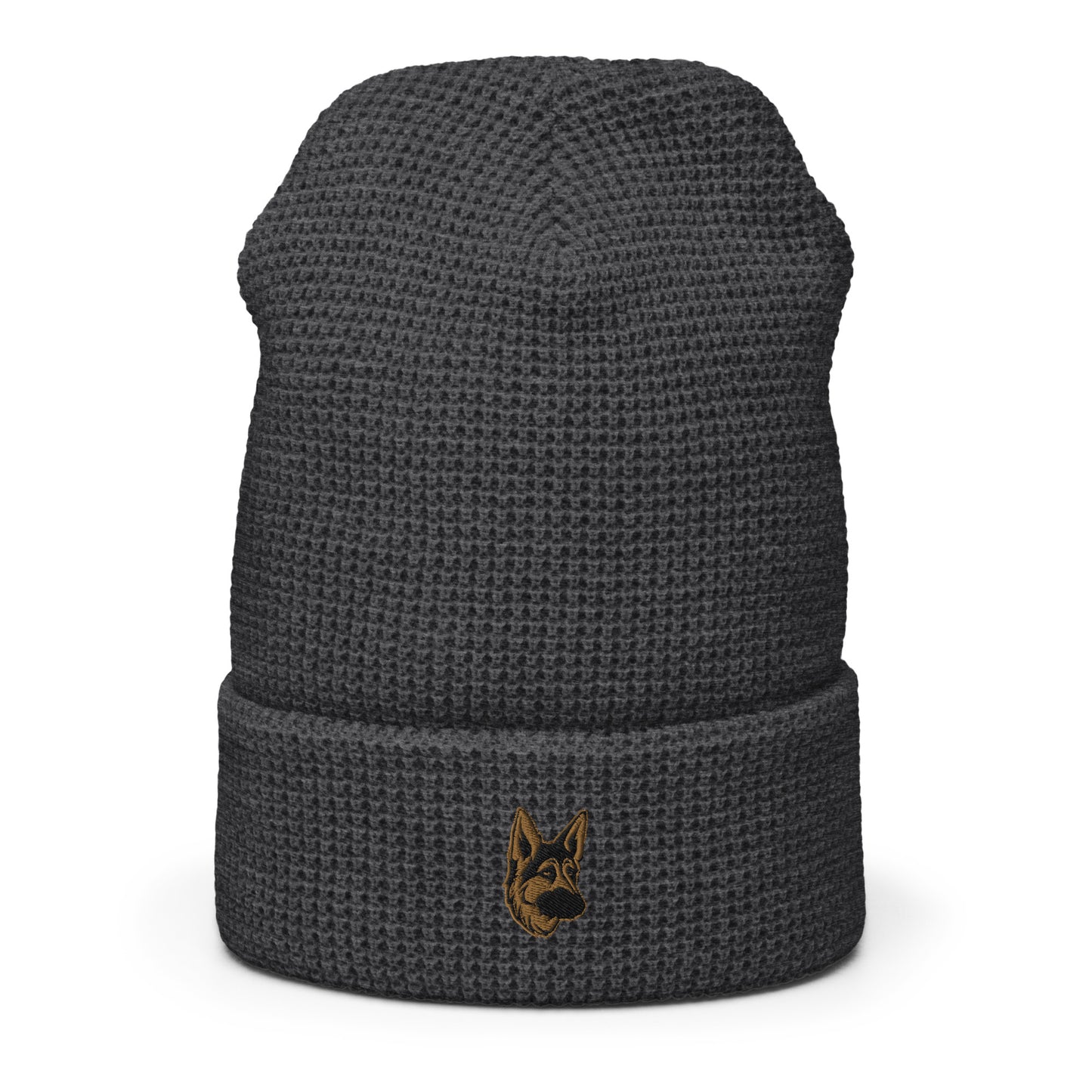 Embroidered Shepherd Girl Waffle Beanie