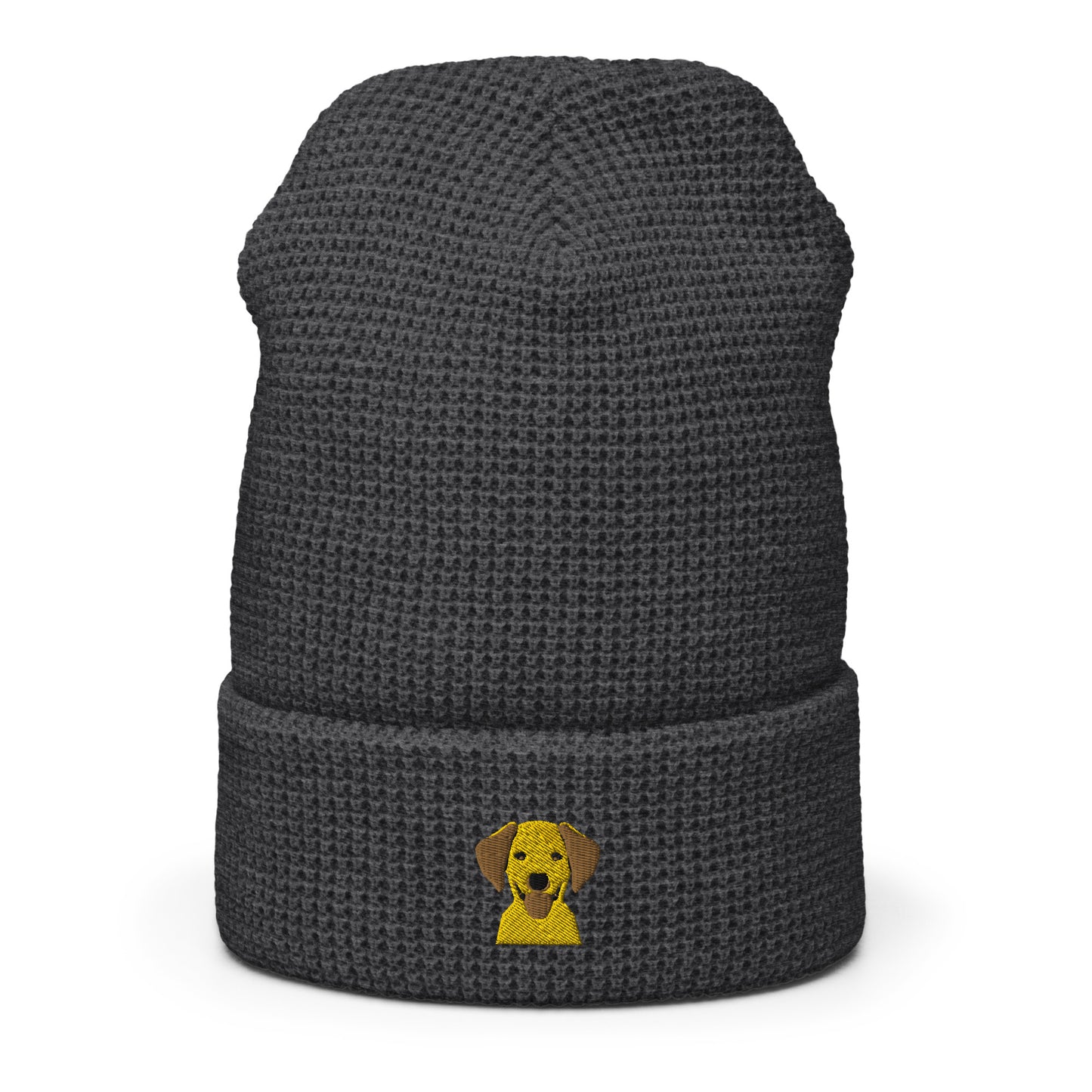 Embroidered Silly Lab Waffle Beanie