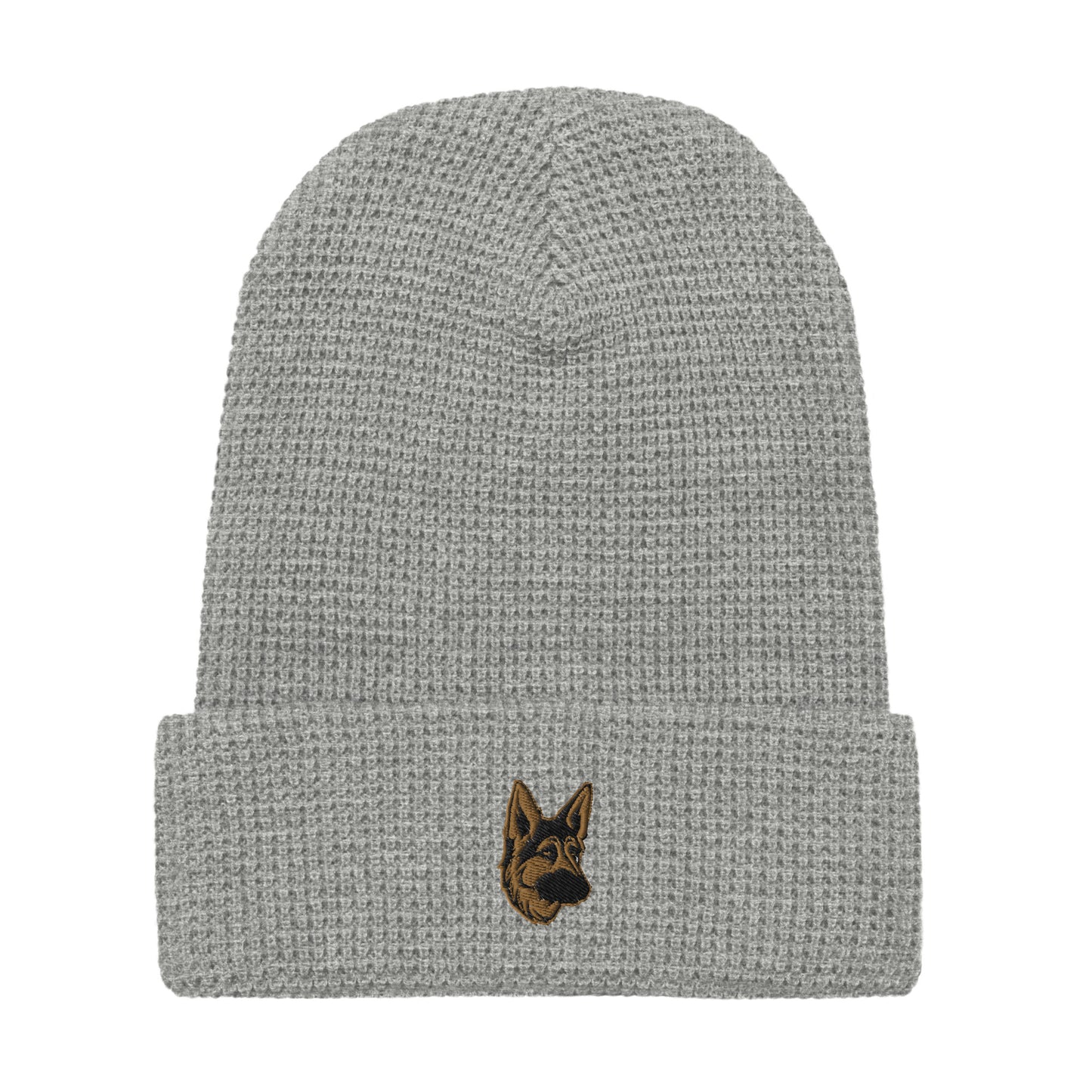 Embroidered Shepherd Girl Waffle Beanie