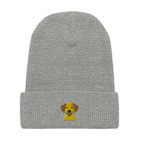 Embroidered Silly Lab Waffle Beanie