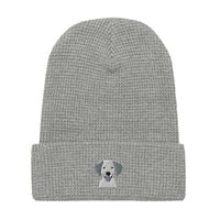 Embroidered Classic Silly Lab Waffle Beanie