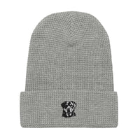 Embroidered Classic Rottie Waffle Beanie