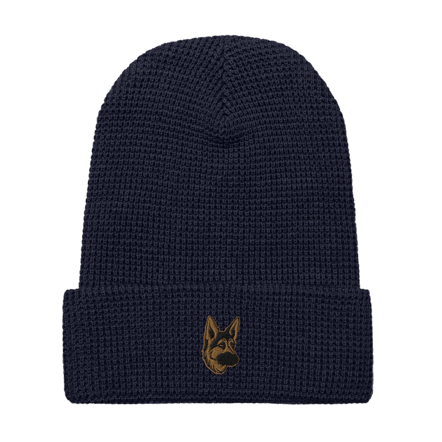 Embroidered Shepherd Girl Waffle Beanie