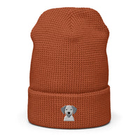 Embroidered Classic Silly Lab Waffle Beanie