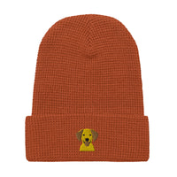 Embroidered Silly Lab Waffle Beanie