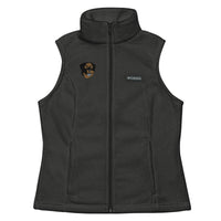 Embroidered Color Rottie Women’s Columbia Fleece Vest