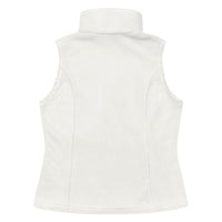 Embroidered Classic Rottie Women’s Columbia Fleece Vest