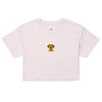 Embroidered Silly Lab Women’s Crop Top