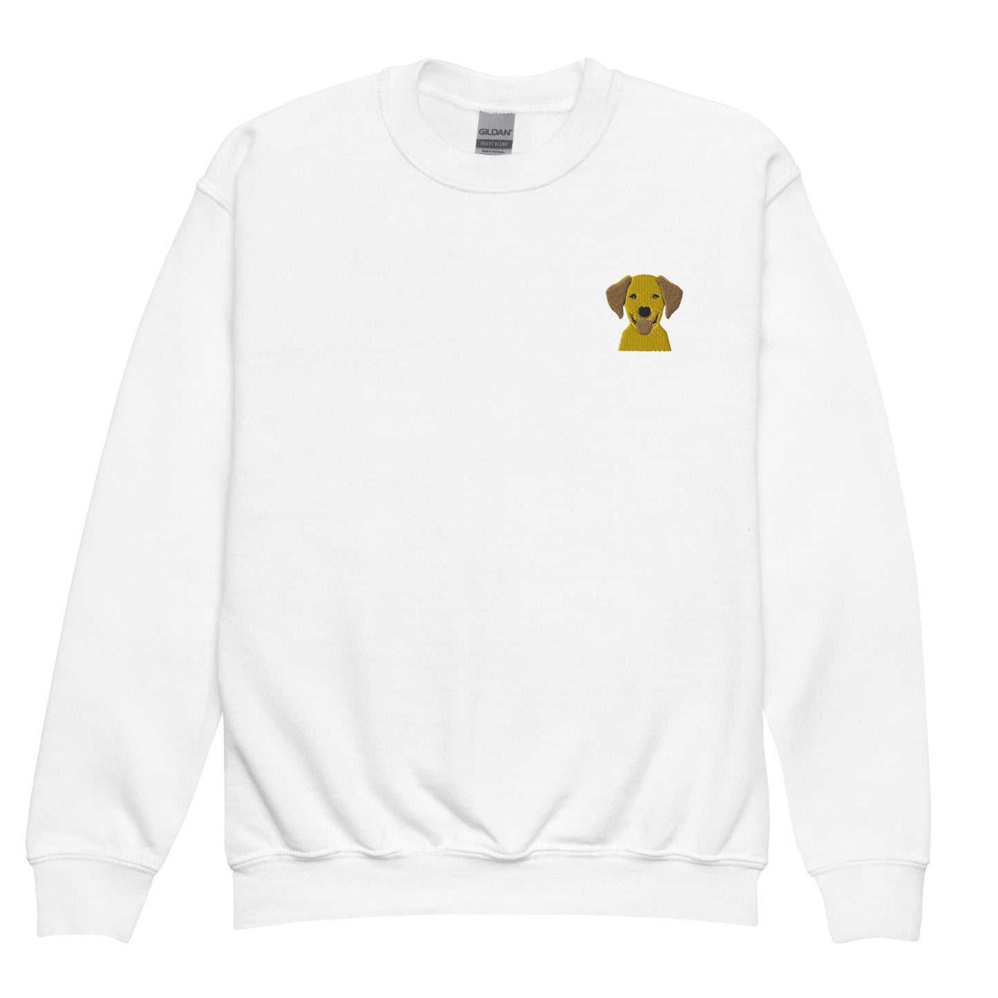 Embroidered Silly Lab Youth Crewneck Sweatshirt