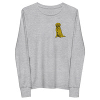 Golden Boy Classic Embroidered Youth long sleeve tee