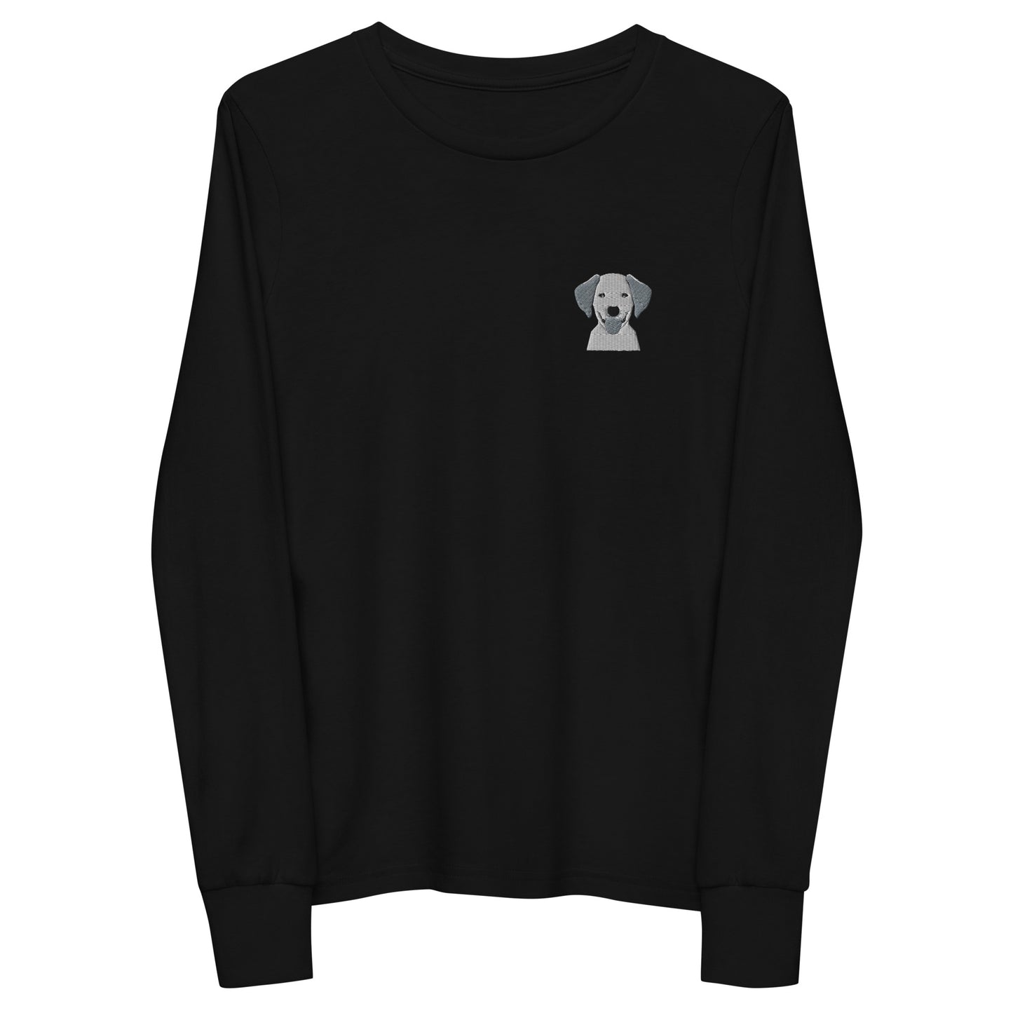 Embroidered Classic Silly Lab Youth Long Sleeve Tee