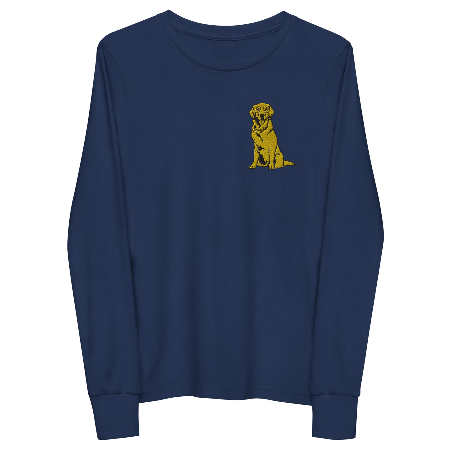 Golden Boy Classic Embroidered Youth long sleeve tee