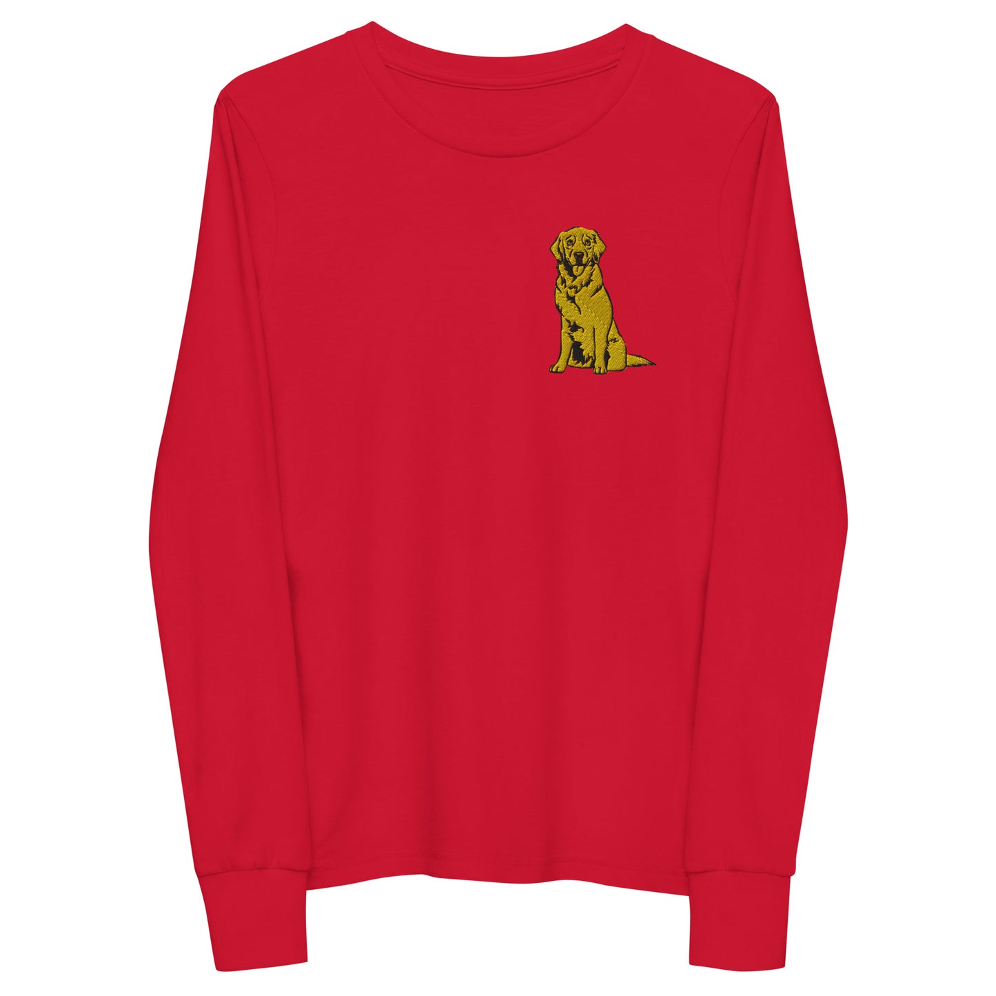 Golden Boy Classic Embroidered Youth long sleeve tee