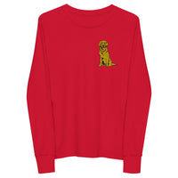 Golden Boy Classic Embroidered Youth long sleeve tee