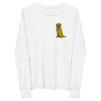 Golden Boy Classic Embroidered Youth long sleeve tee