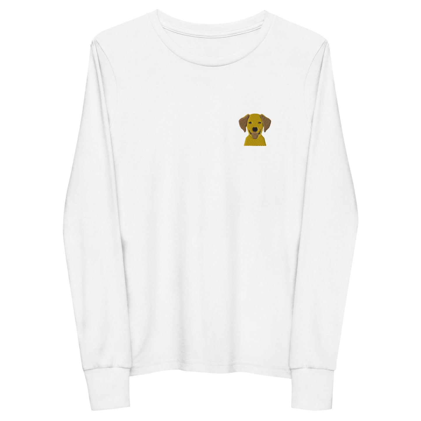 Embroidered Silly Lab Youth Long Sleeve Tee