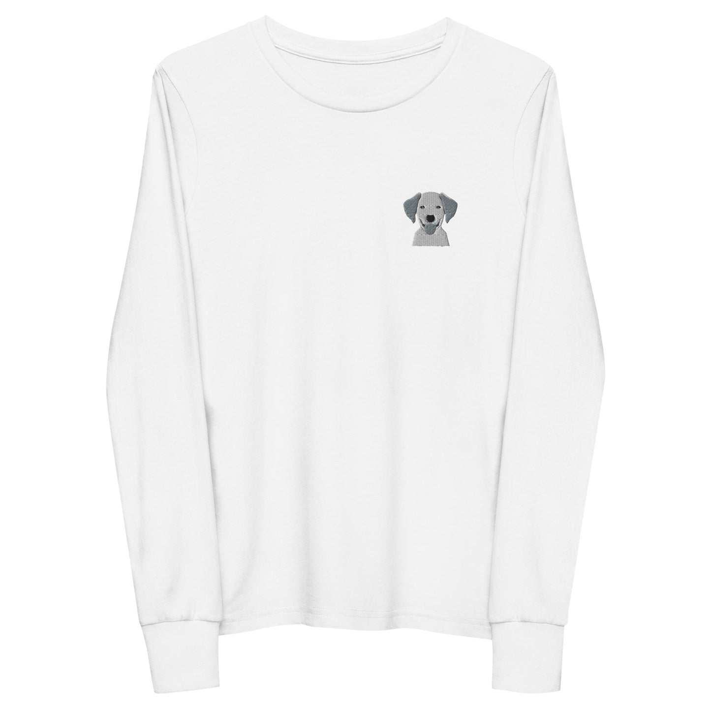 Embroidered Classic Silly Lab Youth Long Sleeve Tee