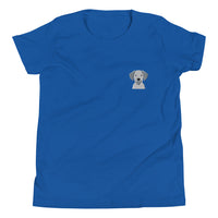 Embroidered Classic Silly Lab Youth Short Sleeve T-Shirt