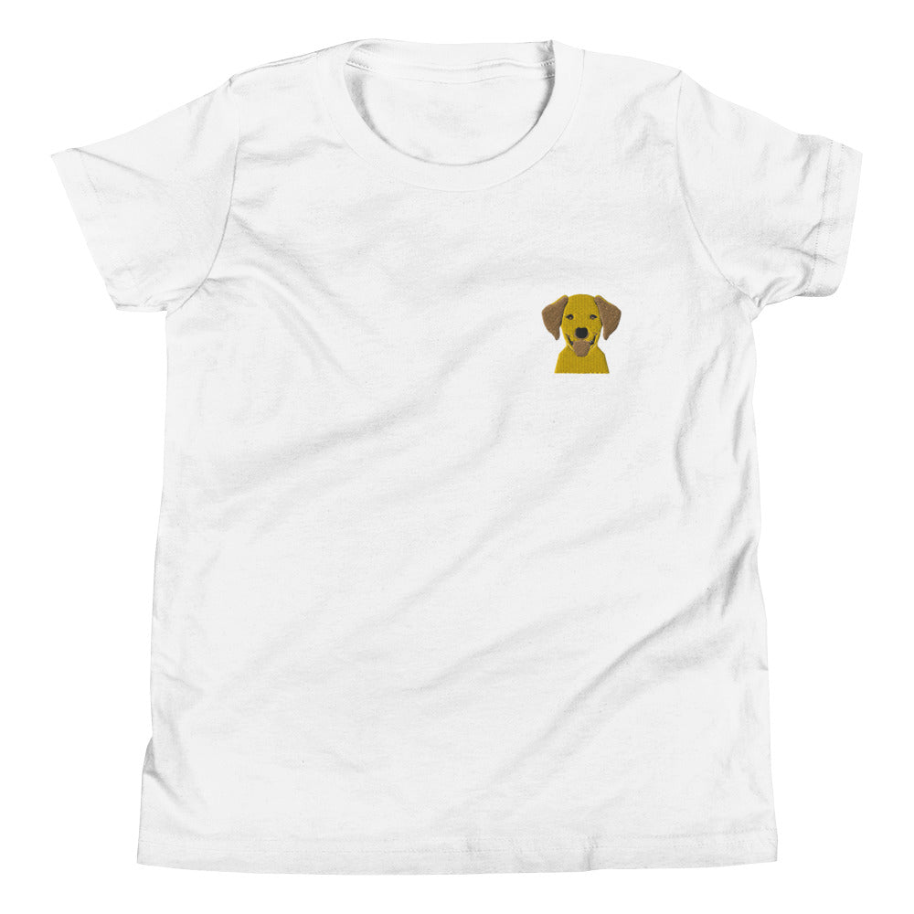 Embroidered Silly Lab Youth Short Sleeve T-Shirt