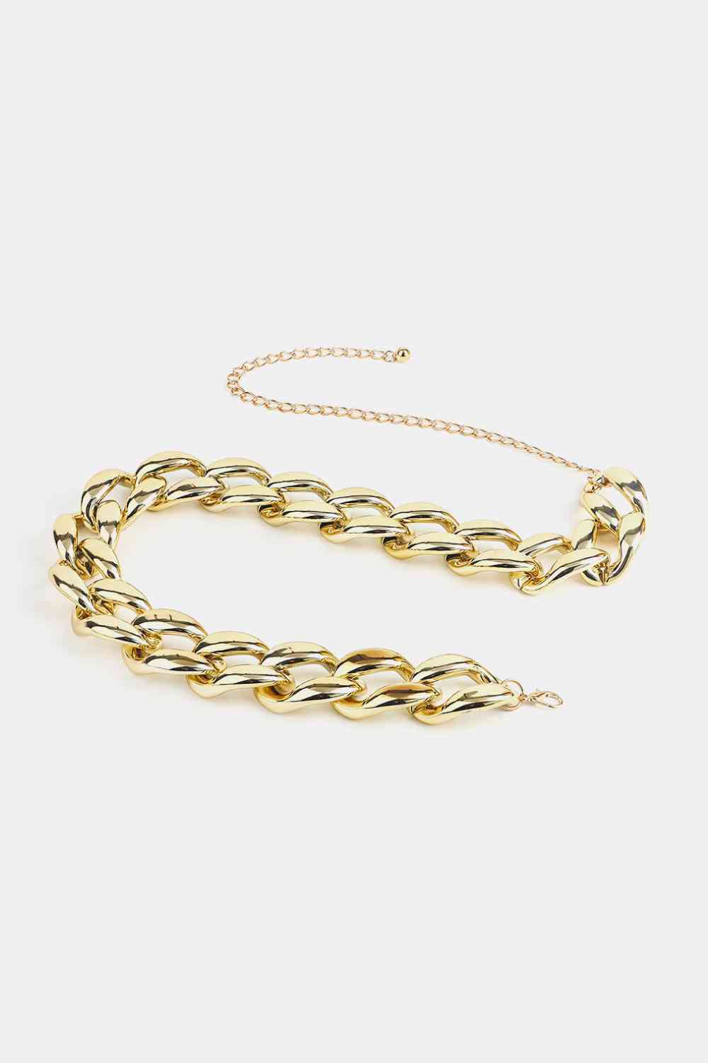 1.2" Acrylic Curb Chain Belt