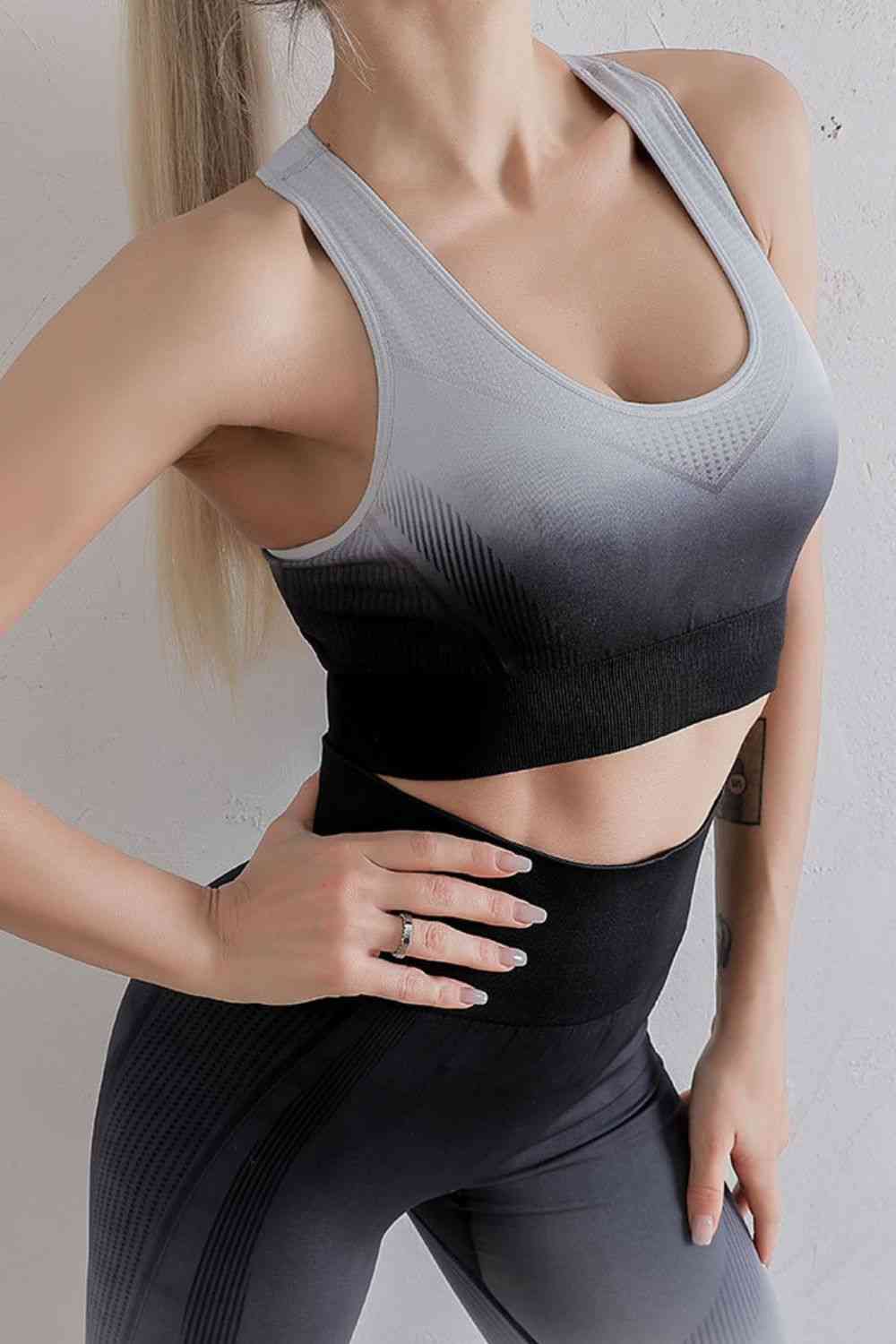 Gradient Sports Bra & Leggings Set