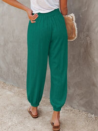 High Waisted Cropped Pants