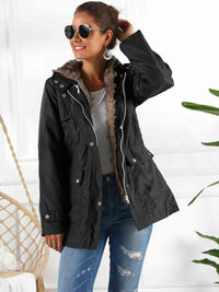 Hooded Jacket with Detachable Liner 3-Way Wear