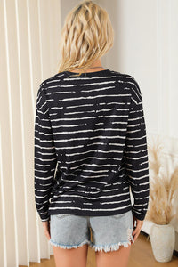 Striped Long Sleeve T-Shirt