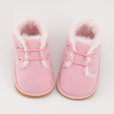 Round Toe Thermal Kid Sneakers