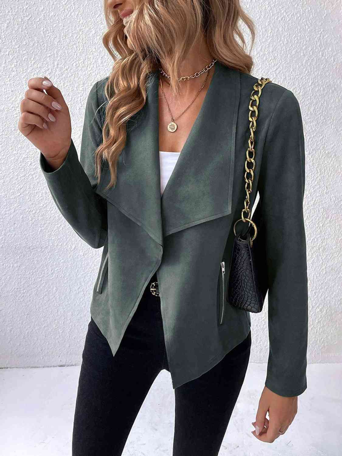 Collared Neck Jacket