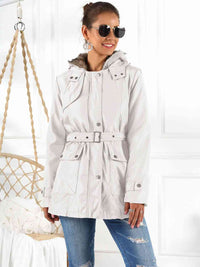 Hooded Jacket with Detachable Liner 3-Way Wear