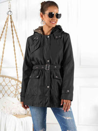 Hooded Jacket with Detachable Liner 3-Way Wear