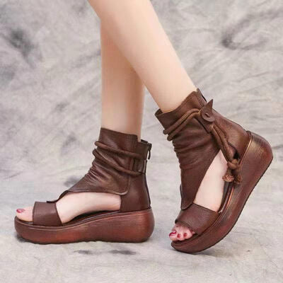 Open Toe Wedge Sandals