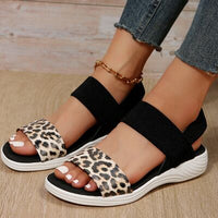 Open Toe Low Heel Sandals