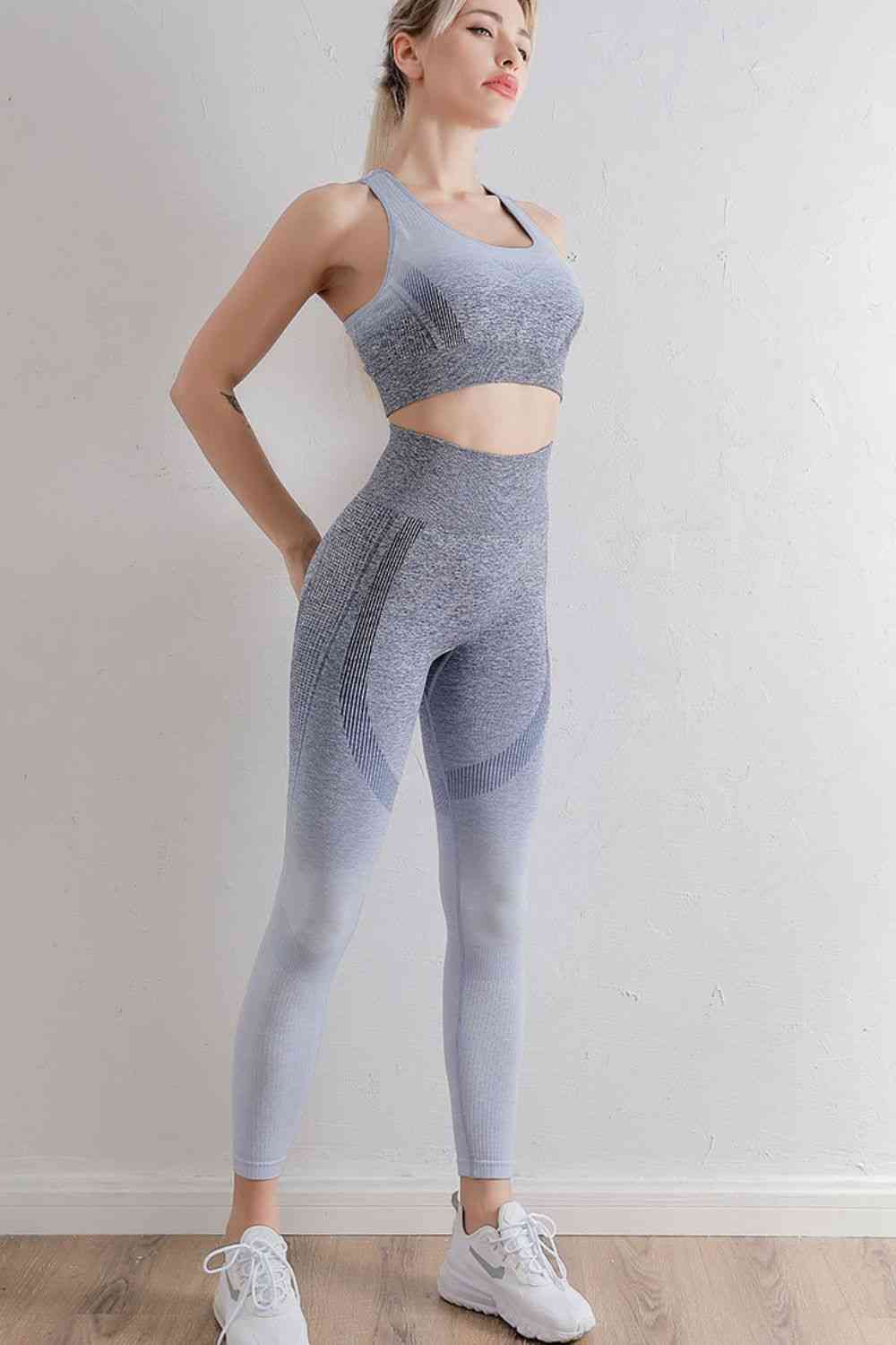 Gradient Sports Bra & Leggings Set