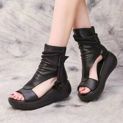 Open Toe Wedge Sandals