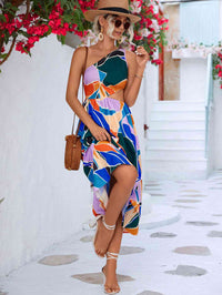 One-Shoulder Sleeveless Dress